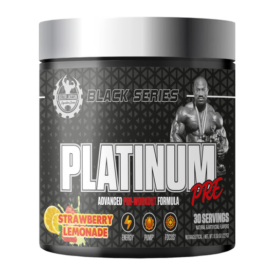 Black Series Platinum Pre Advanced Pre Workout Formula (Strawberry Lemonade)