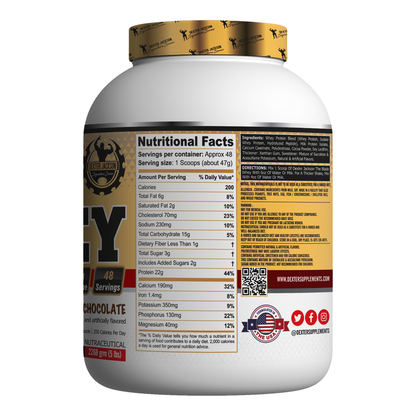 Dexter Jackson Gold Series The Blade Whey, 5lbs - Milk Chocolate