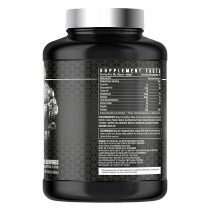 DEXTER JACKSON Black Series Isolate & Hydrolyzed Whey Protein 5 Lbs (76 Servings) - Chocolate Splash
