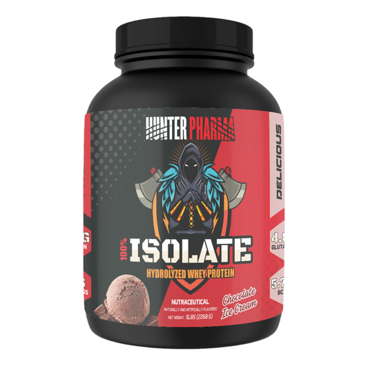 Hunter Pharma 100% Isolate Whey Protein 5 lbs. - Chocolate Ice Cream
