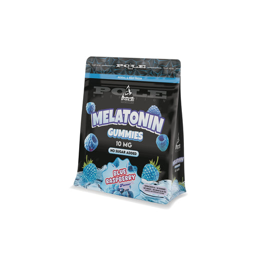 Melatonin Gummies with No Added Sugar (Blueberry, 60 Gummies)