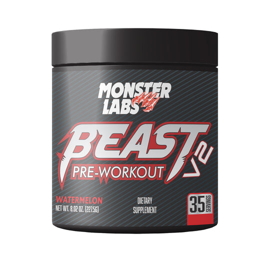 Monster Labs Beast V2, Pre Workout, 35 Servings (Watermelon)