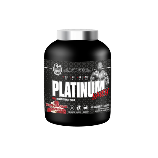 Black Series Platinum Whey - White Chocolate Raspberry, 4lbs