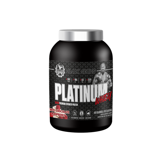 Black Series Platinum Whey - White Chocolate Raspberry, 2lbs