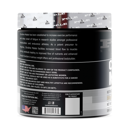 Citrulline Malate 300g - Enhances Exercise Performance & Cardiovascular Health