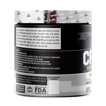 Creatine Monohydrate 300g 100 Servings