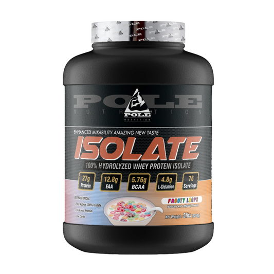 100% Hydrolyzed Whey Protein Isolate 5 lbs - Frooty Loops