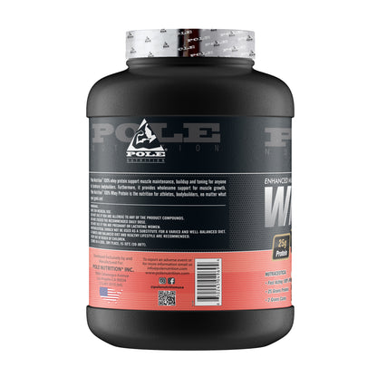 Pole Nutrition Whey Protein - American Banana Split, 5lbs (76 Servings)