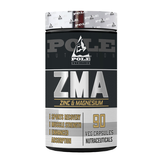 ZMA 90 Veg Capsules (45 Servings) - Zinc, Magnesium & Vitamin B6