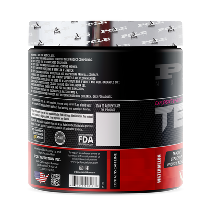 Teazer Pre-Workout Watermelon (30 Servings)