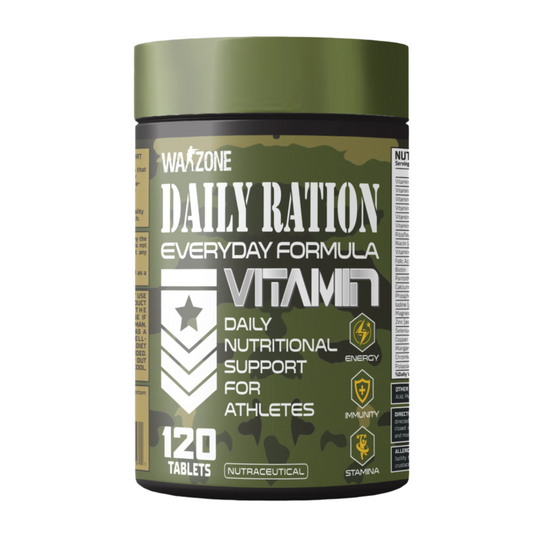 Warzone Daily Ration Multivitamin, 120 Softgels